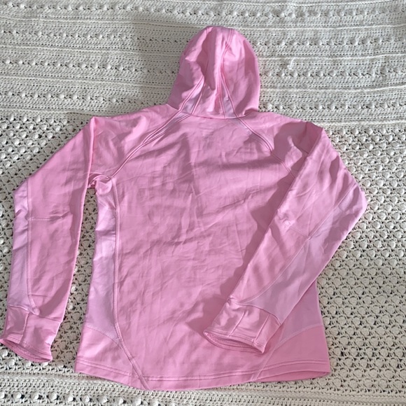 Nike dri-fit half zip hoodie Sz M pink EUC - Picture 5 of 8